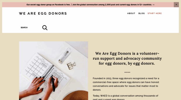 weareeggdonors.com