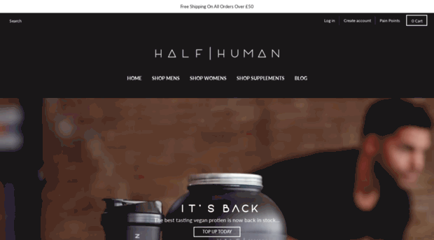 wearehalfhuman.com