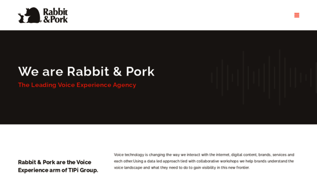 wearerabbitandpork.com