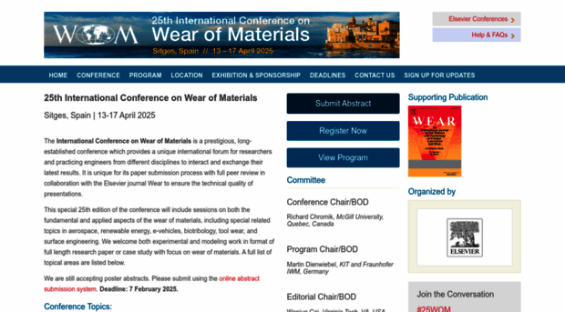 wearofmaterialsconference.com