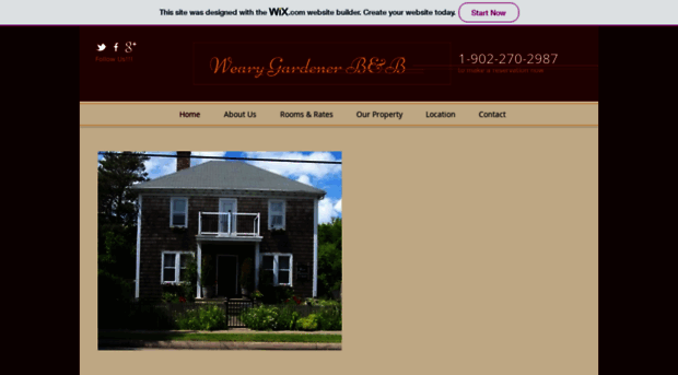 wearygardenerbedandbreakfast.com