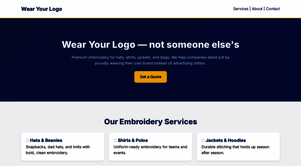 wearyourlogo.com