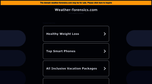 weather-forensics.com