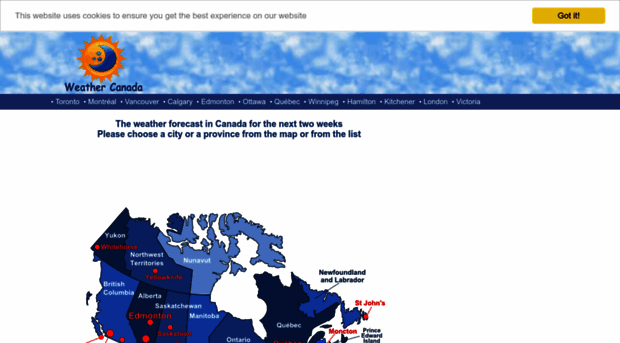 weather-in-canada.com