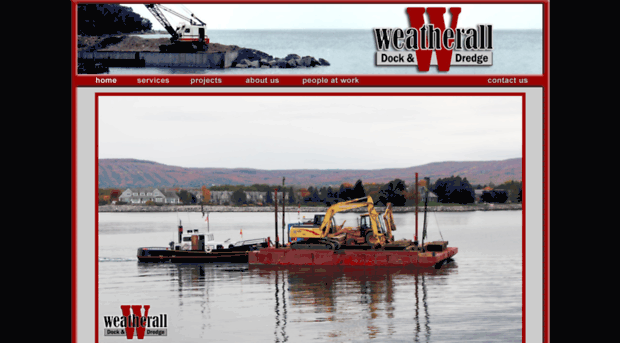 weatheralldockanddredge.com