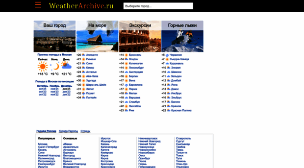 weatherarchive.ru