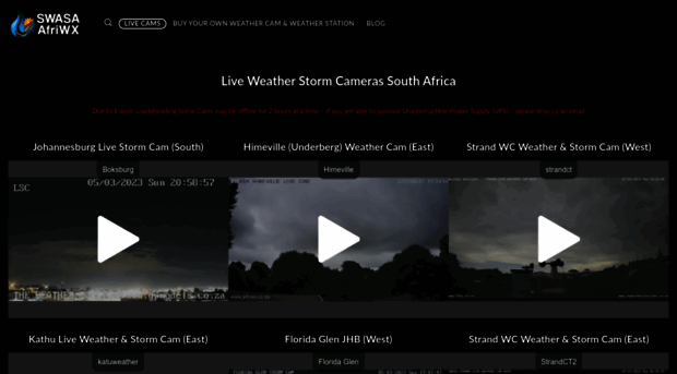 weathercams.co.za