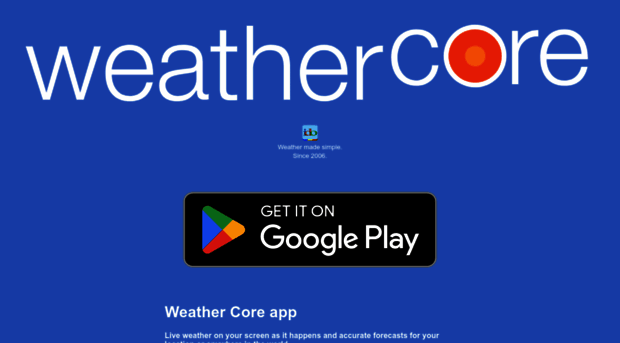 weathercore.com