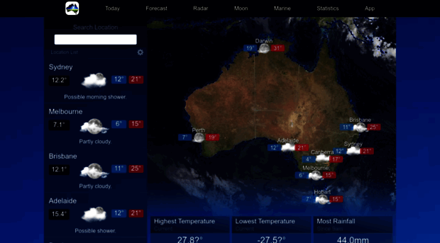 weatherinfo.com.au