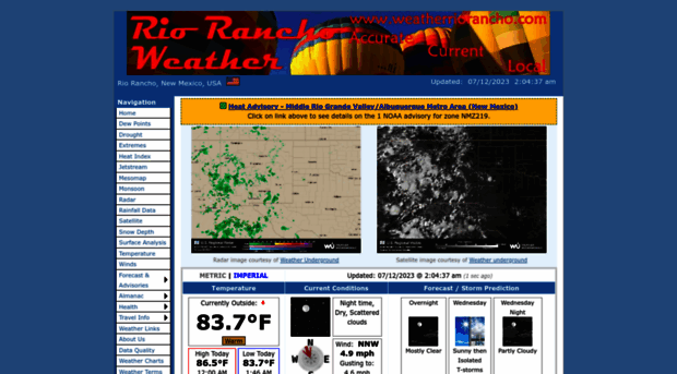 weatherriorancho.com