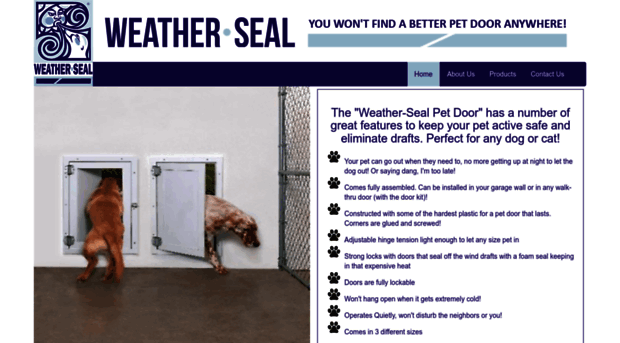 weathersealpetdoor.com