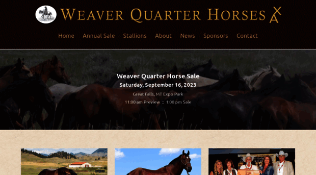 weaverhorses.com