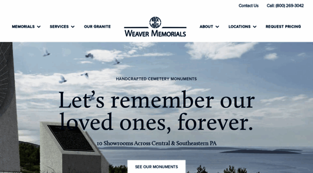 weavermemorials.com