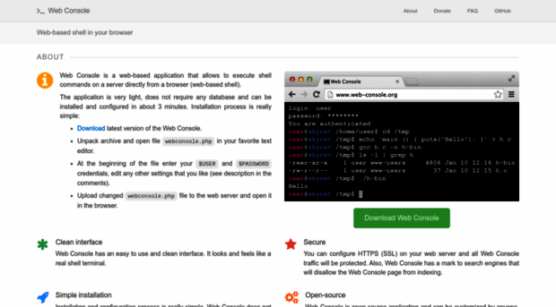 web-console.org