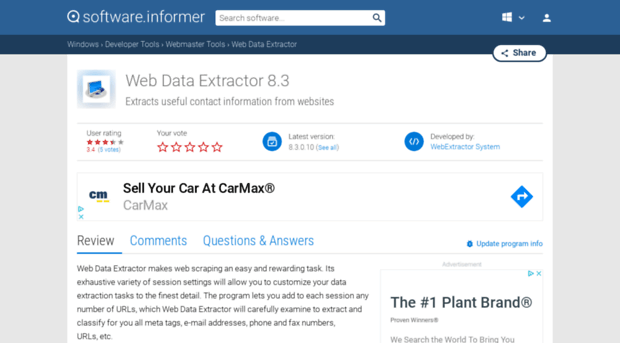 web-data-extractor.informer.com