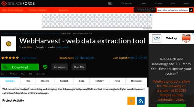 web-harvest.sourceforge.net