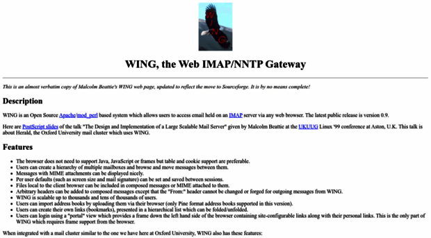 web-imap.sourceforge.net