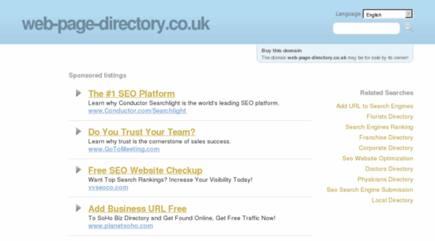 web-page-directory.co.uk