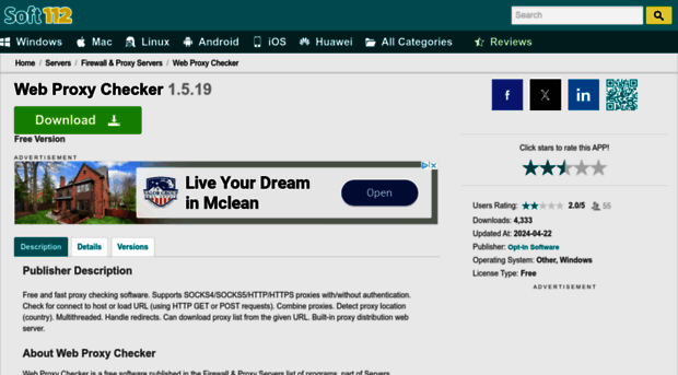 web-proxy-checker.soft112.com