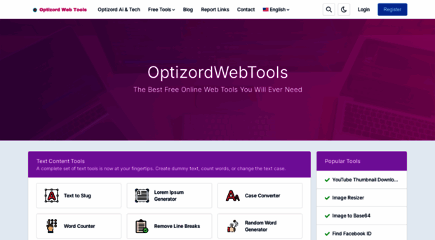 web-tools.optizord.in