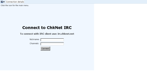 chknet-connect to