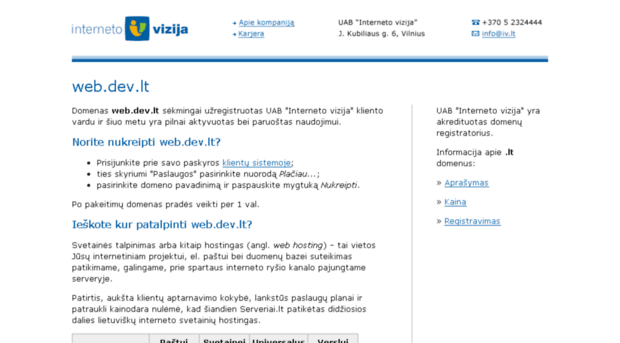 web.dev.lt