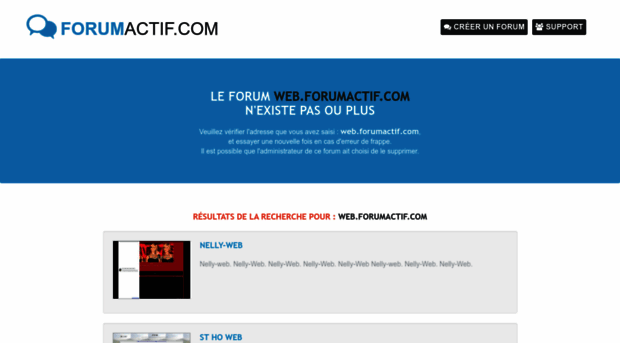 web.forumactif.com