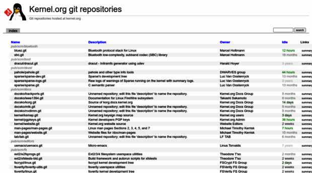 web.git.kernel.org
