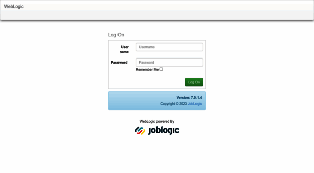 web.joblogic.com