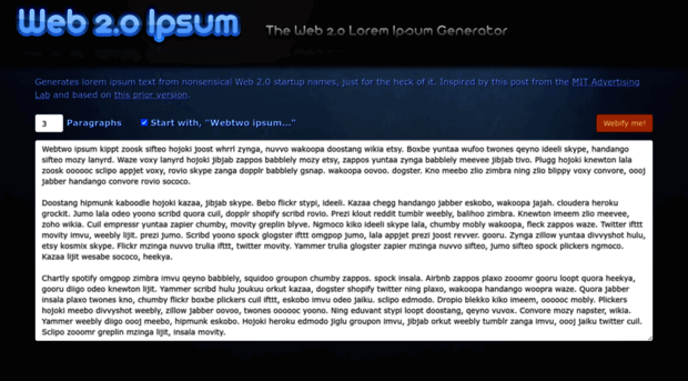 web20ipsum.com