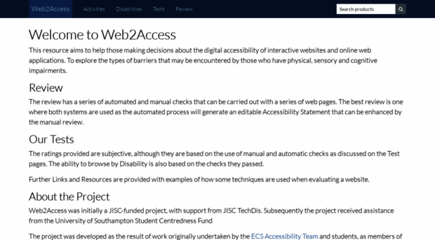 web2access.org.uk