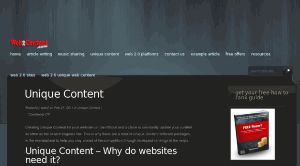 web2content.com