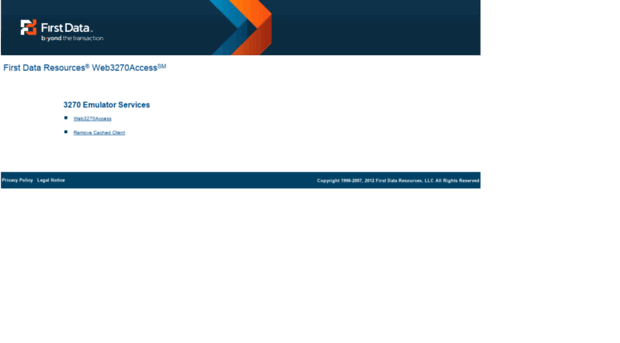 web3270.firstdataclients.com