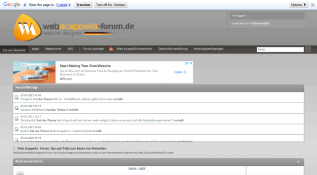 webacappella-forum.de