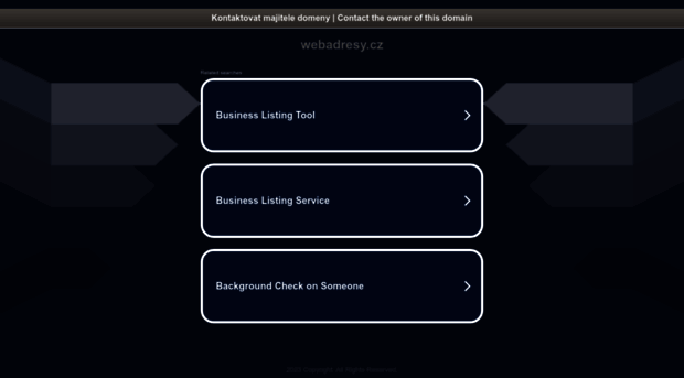 webadresy.cz