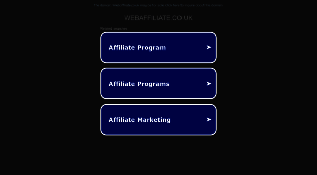 webaffiliate.co.uk