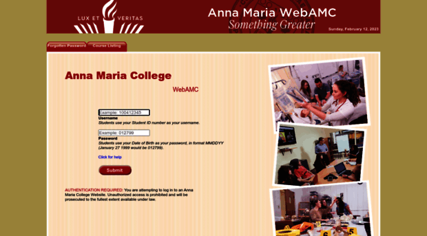 webamc.annamaria.edu