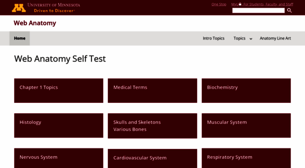 webanatomy.umn.edu