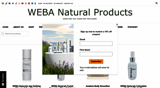 webanaturalproducts.com