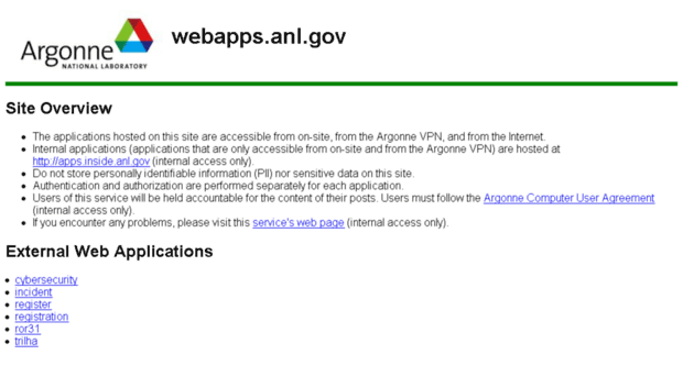 webapps.anl.gov