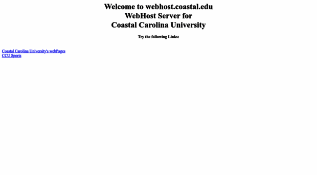 webapps.coastal.edu