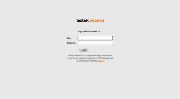 webarch.textalk.se