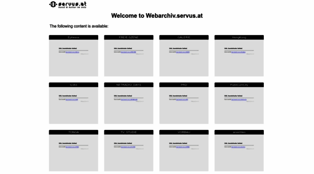 webarchiv.servus.at