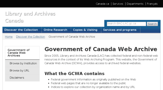 webarchive.bac-lac.gc.ca