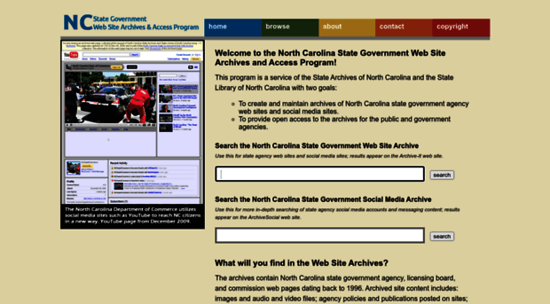 webarchives.ncdcr.gov