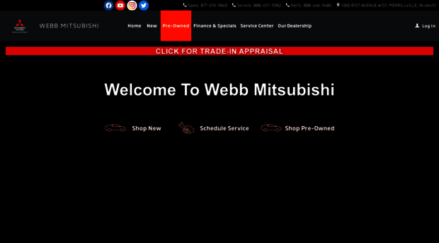 webbmitsubishi.com