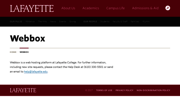 webbox.lafayette.edu