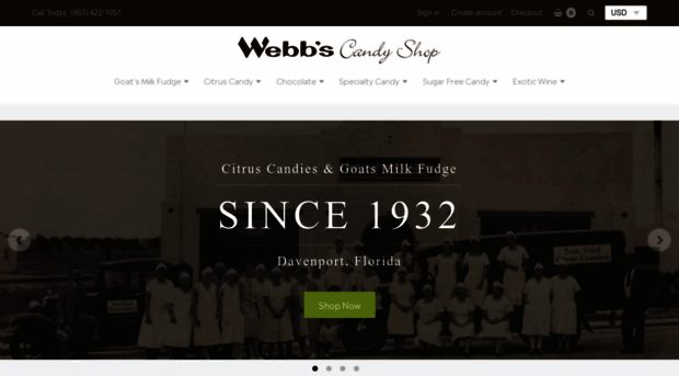 webbscandyshop.com