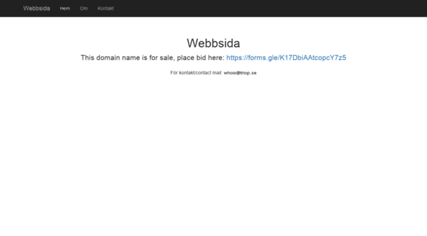 webbsida.se