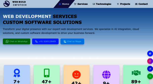 webbuildinfotech.com